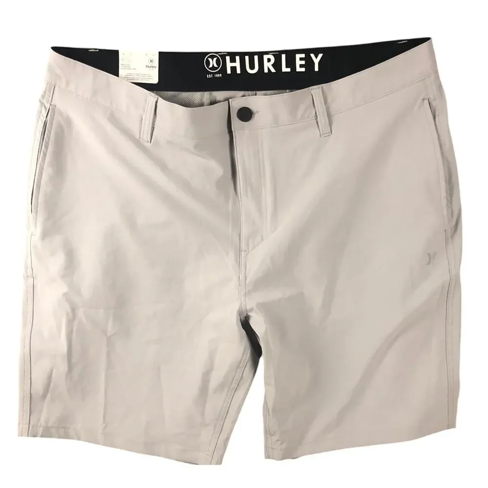 Hurley Men Hybrid Gray Shorts Size 40 New with Tags